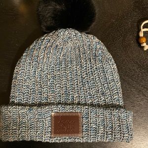 Hat with Pom on top